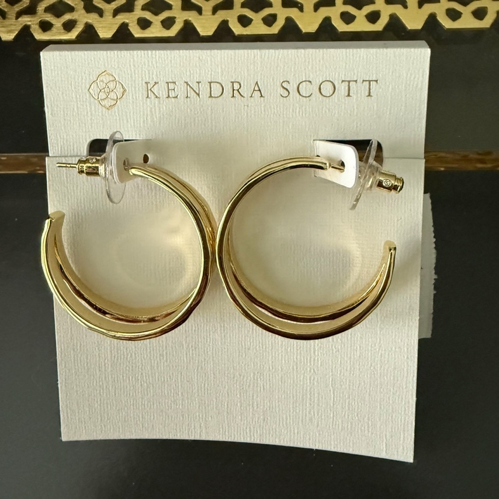 Kendra Scott Gold Zorte Earrings